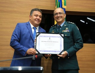 Tenente-Coronel da PM é condecorado com Título de Cidadania Sergipana