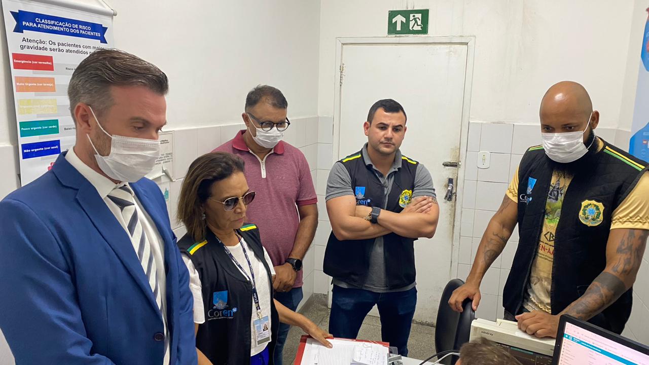 Coren Sergipe exige autonomia durante Inspeção Hospitalar no Nestor Piva