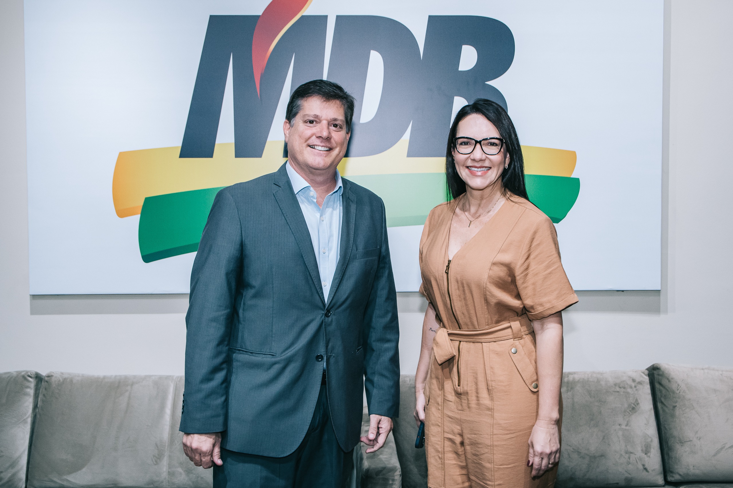 Presidente Nacional do MDB reforça pré-candidatura de Danielle Garcia a prefeita de Aracaju