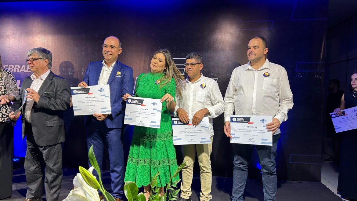 Carira participa do Prêmio “Sebrae Prefeitura Empreendedora” e reforça compromisso com o incentivo ao empreendedorismo