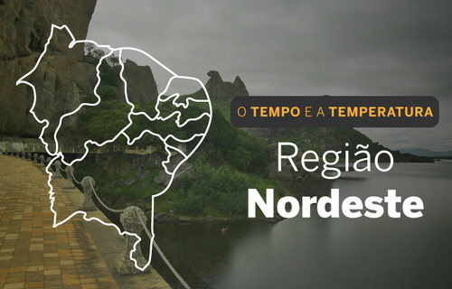 PREVISÃO DO TEMPO: Nordeste contará com início de semana chuvoso na faixa litorânea entre Maranhão e Paraíba