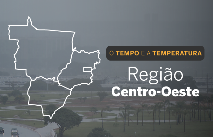 PREVISÃO DO TEMPO: Pancadas de chuva em no Distrito Federal neste domingo (3)