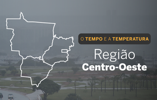 PREVISÃO DO TEMPO: Pancadas de chuva na região Centro-Oeste nesta segunda-feira (11)