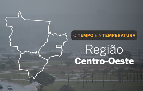 PREVISÃO DO TEMPO: Segunda-feira (26) com poucas nuvens em GO e DF; chuvas no MT e MS