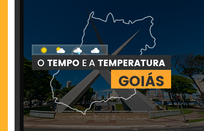 PREVISÃO DO TEMPO: alerta de chuvas intensas para o Goiás nesta terça-feira (5)