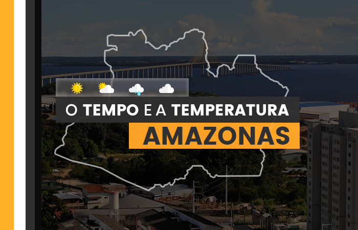 PREVISÃO DO TEMPO: céu coberto por nuvens no Amazonas durante a manhã desta terça-feira (5)