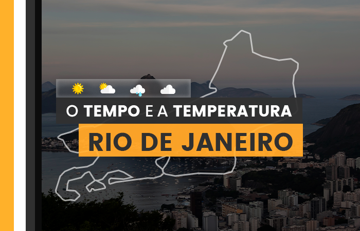 PREVISÃO DO TEMPO: muitas nuvens em todo o estado do Rio de Janeiro nesta quarta-feira (20)