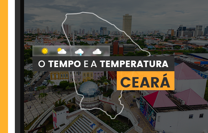 PREVISÃO DO TEMPO: pancadas de chuva continuam no Ceará nesta quinta-feira (21)