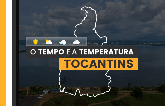 PREVISÃO DO TEMPO: quarta-feira (28) chuvosa em Tocantins