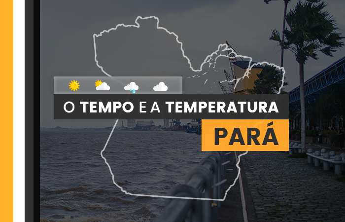 PREVISÃO DO TEMPO: quarta-feira (28) chuvosa no Pará