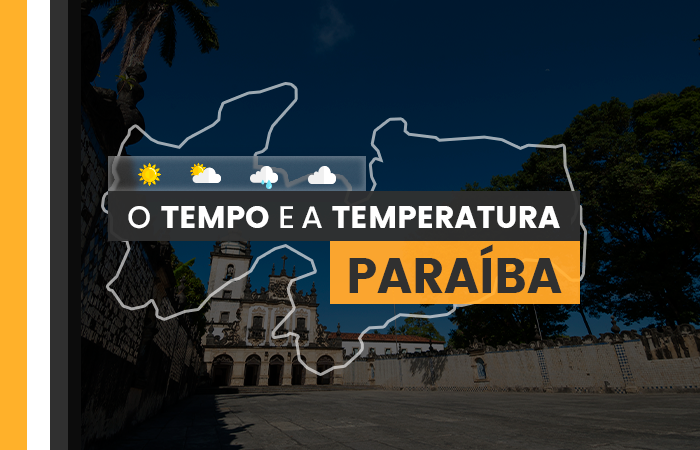 PREVISÃO DO TEMPO: quarta-feira (28) com fortes chuvas na Paraíba