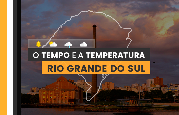 PREVISÃO DO TEMPO: quarta-feira (28) com muitas nuvens no Rio Grande do Sul