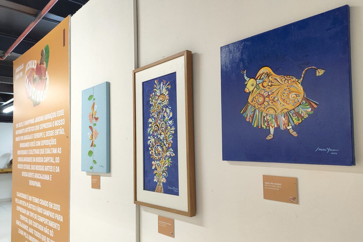 Cajucidade: exposição reúne obras de seis artistas sergipanos
