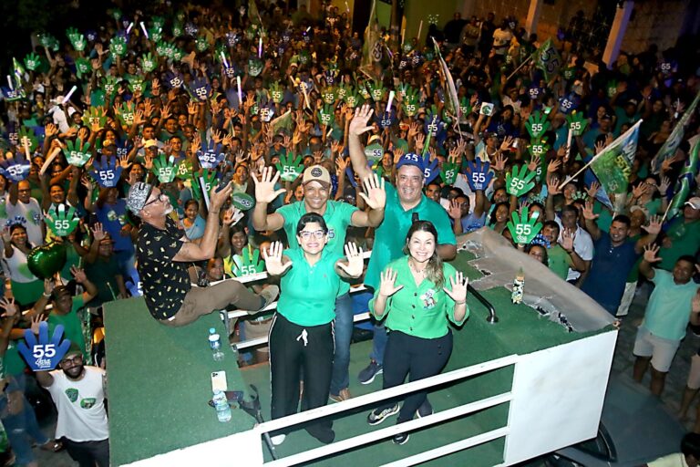 Iara Martins lota ruas de Pacatuba e fica perto da vitória no dia 06