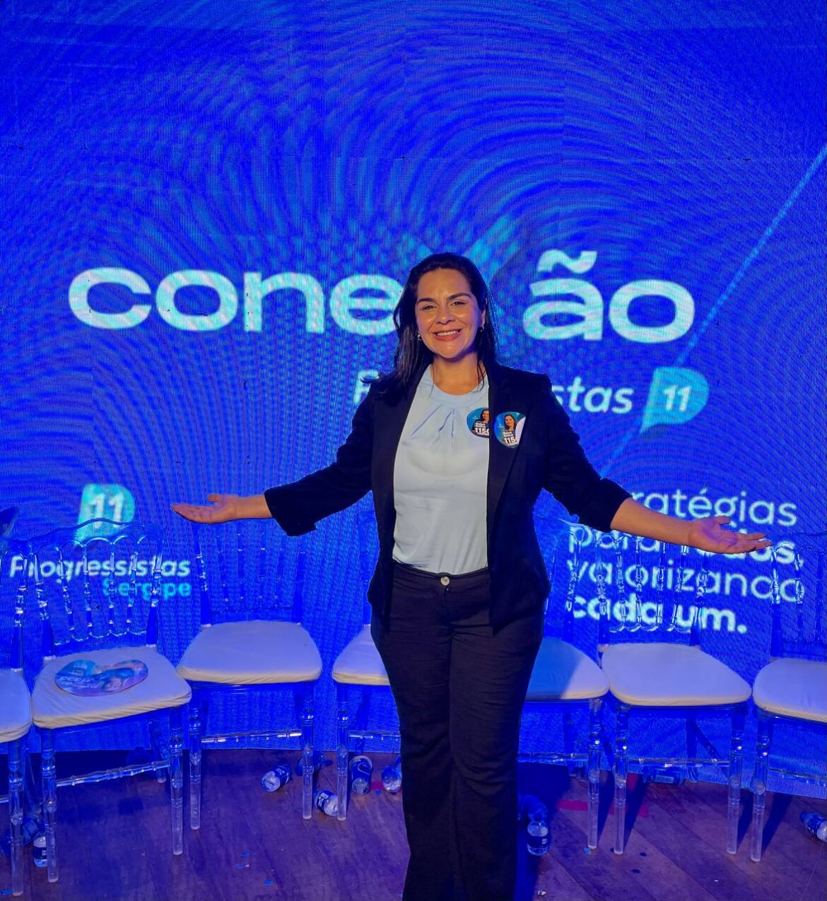 Geisa Kaline reforça candidatura em evento “Conexão Progressistas” com presença de líderes estaduais e municipais